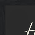 Hopeful Word of Intention Framed print 21x29.7 cm / 8x12" Black frame Carbon paper corner detail