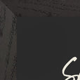 Sharing Word of Intention Framed print 21x29.7 cm / 8x12" Black frame Carbon paper corner detail