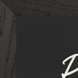 Respect Word of Intention Framed print 21x29.7 cm / 8x12" Black frame Carbon paper corner detail