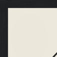 Jazzy Word of Intention Framed print 21x29.7 cm / 8x12" Black frame Linen paper corner detail