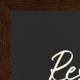 Resilience Word of Intention Framed print 21x29.7 cm / 8x12" Dark wood frame Carbon paper corner detail