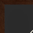 Jazzy Word of Intention Framed print 21x29.7 cm / 8x12" Dark wood frame Carbon paper corner detail