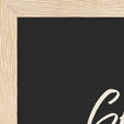 Glorious Word of Intention Framed print 21x29.7 cm / 8x12" Wood frame Carbon paper corner detail