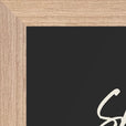 Sharing Word of Intention Framed print 21x29.7 cm / 8x12" Wood frame Carbon paper corner detail