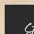 Strength Word of Intention Framed print 21x29.7 cm / 8x12" Wood frame Carbon paper corner detail