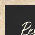 Resilience Word of Intention Framed print 21x29.7 cm / 8x12" Wood frame Carbon paper corner detail