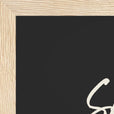 Sharing Word of Intention Framed print 21x29.7 cm / 8x12" Wood frame Carbon paper corner detail