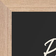 Respect Word of Intention Framed print 21x29.7 cm / 8x12" Wood frame Carbon paper corner detail