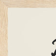 Real Word of Intention Framed print 21x29.7 cm / 8x12" Wood frame Linen paper corner detail