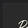 Resilience Word of Intention Framed print A3 (29.7 x 42 cm) Black frame Carbon paper corner detail