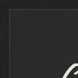 Glorious Word of Intention Framed print A3 (29.7 x 42 cm) Black frame Carbon paper corner detail
