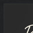 Patience Word of Intention Framed print A3 (29.7 x 42 cm) Black frame Carbon paper corner detail