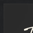 Freedom Word of Intention Framed print A3 (29.7 x 42 cm) Black frame Carbon paper corner detail
