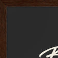 Balance Word of Intention Framed print A3 (29.7 x 42 cm) Dark wood frame Carbon paper corner detail
