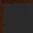 Real Word of Intention Framed print A3 (29.7 x 42 cm) Dark wood frame Carbon paper corner detail