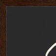 Sharing Word of Intention Framed print A3 (29.7 x 42 cm) Dark wood frame Carbon paper corner detail