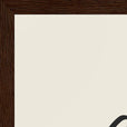 Glorious Word of Intention Framed print A3 (29.7 x 42 cm) Dark wood frame Linen paper corner detail