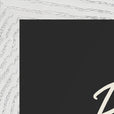 Respect Word of Intention Framed print A3 (29.7 x 42 cm) White frame Carbon paper corner detail