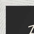 Energy Word of Intention Framed print A3 (29.7 x 42 cm) White frame Carbon paper corner detail