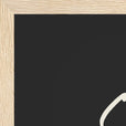 Sharing Word of Intention Framed print A3 (29.7 x 42 cm) Wood frame Carbon paper corner detail