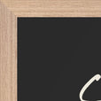 Sharing Word of Intention Framed print A3 (29.7 x 42 cm) Wood frame Carbon paper corner detail