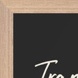 Transcendence Word of Intention Framed print A3 (29.7 x 42 cm) Wood frame Carbon paper corner detail