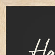 Harmonious Word of Intention Framed print A3 (29.7 x 42 cm) Wood frame Carbon paper corner detail