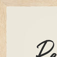 Resilience Word of Intention Framed print A3 (29.7 x 42 cm) Wood frame Linen paper corner detail