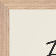 Energy Word of Intention Framed print A3 (29.7 x 42 cm) Wood frame Linen paper corner detail