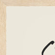 Strength Word of Intention Framed print A3 (29.7 x 42 cm) Wood frame Linen paper corner detail