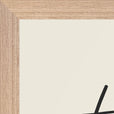 Hopeful Word of Intention Framed print A3 (29.7 x 42 cm) Wood frame Linen paper corner detail