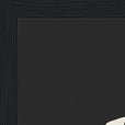 Fortitude Word of Intention Framed print 30x40 cm / 12x16″ Black frame Carbon paper corner detail