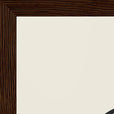 Resilience Word of Intention Framed print 30x40 cm / 12x16″ Dark wood frame Linen paper corner detail