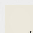Harmonious Word of Intention Framed print 30x40 cm / 12x16″ White frame Linen paper corner detail