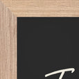 Transcendence Word of Intention Framed print 30x40 cm / 12x16″ Wood frame Carbon paper corner detail