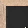 Harmonious Word of Intention Framed print 30x40 cm / 12x16″ Wood frame Carbon paper corner detail