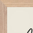 Adventurous Word of Intention Framed print 30x40 cm / 12x16″ Wood frame Linen paper corner detail