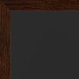 Strength Word of Intention Framed print 40x50 cm / 16x20″ Dark wood frame Carbon paper corner detail