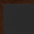 Real Word of Intention Framed print 50x70 cm / 20x28″ Dark wood frame Carbon paper corner detail