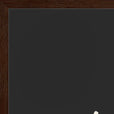 Harmonious Word of Intention Framed print A1 (59.4 x 84.1 cm) Dark wood frame Carbon paper corner detail