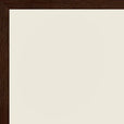 Jazzy Word of Intention Framed print A1 (59.4 x 84.1 cm) Dark wood frame Linen paper corner detail