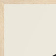 Patience Word of Intention Framed print A1 (59.4 x 84.1 cm) Wood frame Linen paper corner detail
