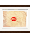 Kiss My Ass Framed print 13x18 cm 2