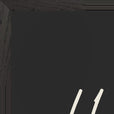Harmonious Word of Intention Framed print 60x80 cm / 24x32″ Black frame Carbon paper corner detail