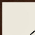 Respect Word of Intention Framed print 60x80 cm / 24x32″ Dark wood frame Linen paper corner detail