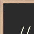 Harmonious Word of Intention Framed print 60x80 cm / 24x32″ Wood frame Carbon paper corner detail