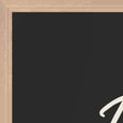 Respect Word of Intention Framed print 60x80 cm / 24x32″ Wood frame Carbon paper corner detail