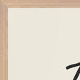 Energy Word of Intention Framed print 60x80 cm / 24x32″ Wood frame Linen paper corner detail