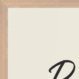 Resilience Word of Intention Framed print 60x80 cm / 24x32″ Wood frame Linen paper corner detail