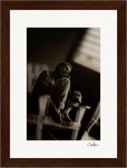 A Dreamer’s Strength Framed print 13x18 cm / 5x7″ Dark wood frame 40